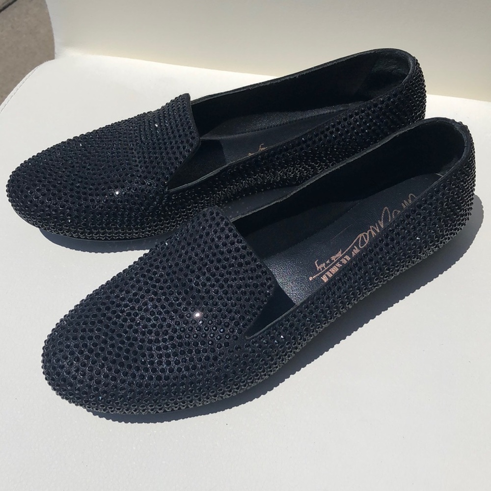 Fancy Black flats.